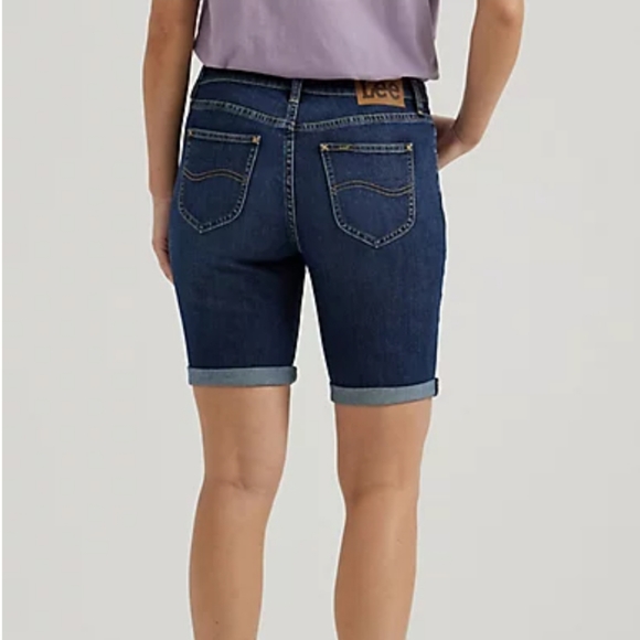 Lee Bermuda Denim Shorts Regular Fit - Picture 2 of 6